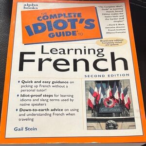 Orange 'The Complete Idiot's Guide to Learning French'